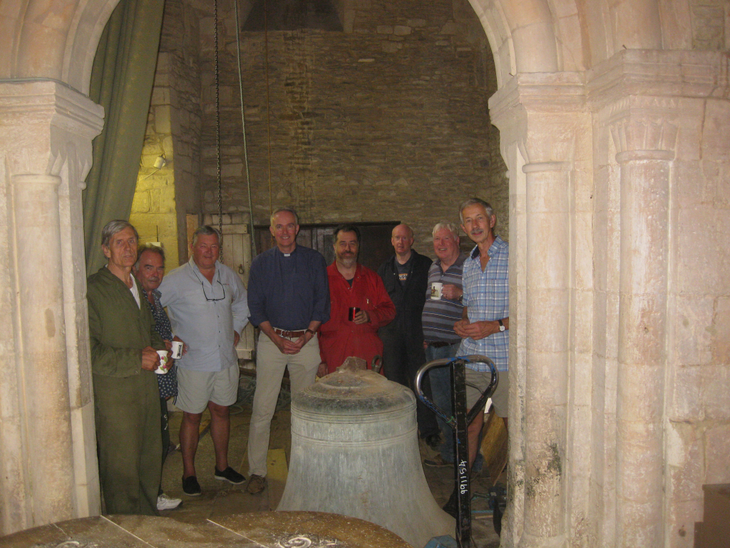 Broadwell bells being removed